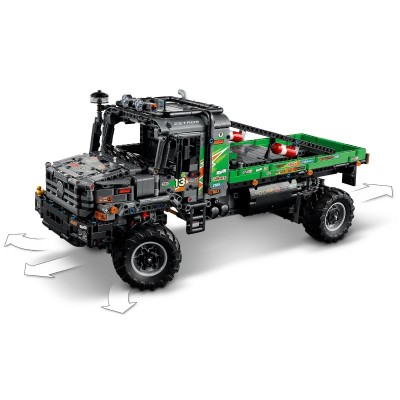 Конструктор LEGO Technic Повнопривідна вантажівка для випробувань Mercedes-Benz Zetros