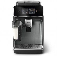 Кавомашина Philips Series 2300 LatteGo, 1.8л, зерно+мелена, автомат.капуч, дисплей, авторецептів -4, чорний Кавомашина Philips Series 2300 LatteGo, 1.8л, зерно+мелена, автомат.капуч, дисплей, авторецептів -4, чорний
