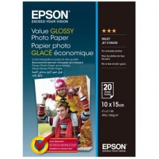 Папір EPSON 10х15 Value Glossy Photo (C13S400037)