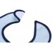 Слюнявчик Luvable Friends 5 шт с узорами, голубой (2208 M)