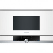 Вбудовувана мікрохвильова піч Siemens BF634LGW1 - 21л./900Ватт/TFT дисплей/білий