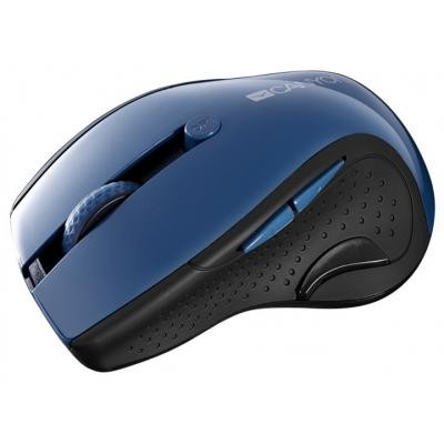 Мышка CANYON CNS-CMSW01BL Wireless Black/Blue (CNS-CMSW01BL)