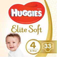 Підгузок Huggies Elite Soft 4 (8-14 кг) Jumbo 33 шт (5029053547787) Підгузок Huggies Elite Soft 4 (8-14 кг) Jumbo 33 шт (5029053547787)