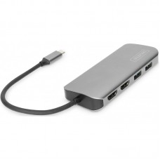 Док-станція DIGITUS USB-C, 8 Port Док-станція DIGITUS USB-C, 8 Port