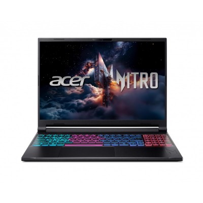 Ноутбук Acer Nitro V 16S ANV16S-71 16" WUXGA IPS, Intel 5-210H, 32GB, F1TB, NVD5060-8, Lin, чорний
