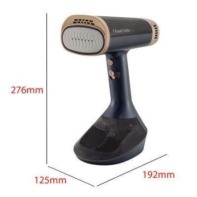 Відпарювач Russell Hobbs Genie VacuSteam, 1800Вт, 200мл, паровий удар -20гр, верт. відпарювання, керам. підошва, синій