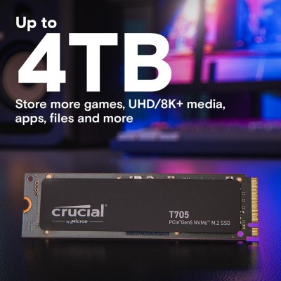 Накопичувач SSD Crucial M.2 1TB PCIe 5.0 T705