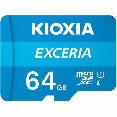 Карта пам'яті KIOXIA 64GB microSDXC class 10 UHS-I Exceria (LMEX1L064GG2) Карта пам'яті KIOXIA 64GB microSDXC class 10 UHS-I Exceria (LMEX1L064GG2)
