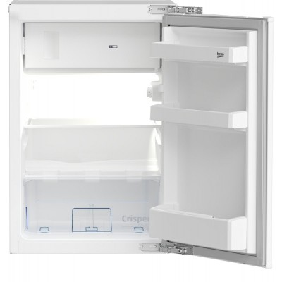 Холодильник Beko вбудований 86x55x55, xолод.відд.-97л, мороз.відд.-13л, 2дв., A+, E, білий