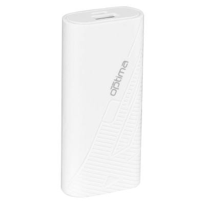 Батарея универсальная Optima OPB-4 4000mAh White (69936)