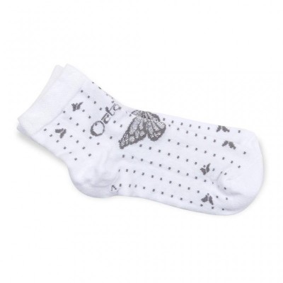 Шкарпетки UCS SOCKS з метеликами (M0C0101-1174-5-7G-white)