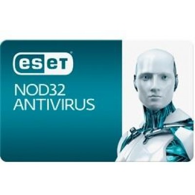 Програмна продукція ESET NOD32 Antivirus на 1 рік. Для захисту 2 об'єктів