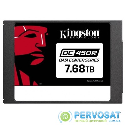 Твердотільний накопичувач SSD 2.5&quot; Kingston DC450R 7.6TB SATA 3D TLC