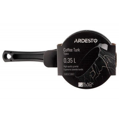 Турка Ardesto BLACK MARS, 0.35 л, граніт, бакелітова ручка