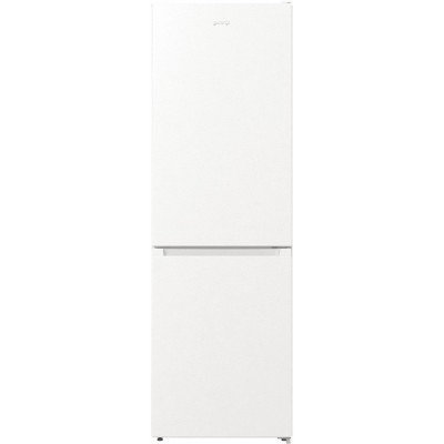 Холодильник з нижн. мороз. камерою Gorenje, 185х60х60см, 2 двері, 203(99)л, А++, NoFrost+, LED дисплей, Зона св-ті, білий