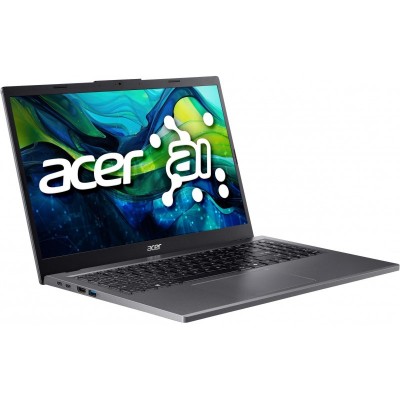 Ноутбук Acer Aspire 15 A15-61M 15.6" FHD IPS, AMD R7-8840HS, 16GB, F1TB, UMA, Lin, сірий