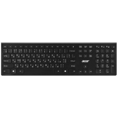 Клавіатура мембранна Acer OKR020, 109key, WL, EN/UKR/RU,чорний