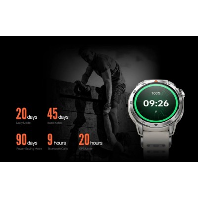 Смарт-годинник Mibro GS Pro 2 48мм, 1.43", 466x466, AMOLED, BT 5.3, GPS, 5 ATM, темно-сірий Смарт-годинник Mibro GS Pro 2 48мм, 1.43", 466x466, AMOLED, BT 5.3, GPS, 5 ATM, темно-сірий