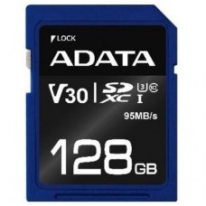 Карта пам'яті ADATA 128GB SDXC class 10 UHS-I U3 V30 (ASDX128GUI3V30S-R) Карта пам'яті ADATA 128GB SDXC class 10 UHS-I U3 V30 (ASDX128GUI3V30S-R)