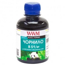 Чорнило WWM Brother DCP-T300/T500W/T700W 200г Black Pigmented (B51/BP) Чорнило WWM Brother DCP-T300/T500W/T700W 200г Black Pigmented (B51/BP)