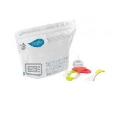 Пакети для стерилізації в мікрохвильовій печі Nuvita, 5шт Пакети для стерилізації в мікрохвильовій печі Nuvita, 5шт