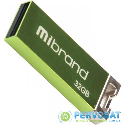 USB флеш накопитель Mibrand 32GB Сhameleon Light Green USB 2.0 (MI2.0/CH32U6LG)