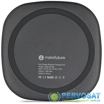 Зарядное устройство MakeFuture PowerPad (10W) Black (MQI-P101BK)