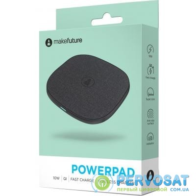 Зарядное устройство MakeFuture PowerPad (10W) Black (MQI-P101BK)