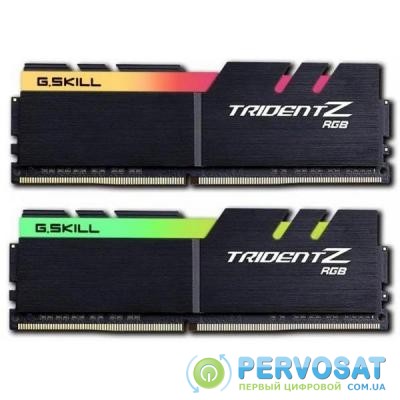 Модуль памяти для компьютера DDR4 16GB (2x8GB) 3600 MHz TridentZ RGB Black G.Skill (F4-3600C18D-16GTZR)