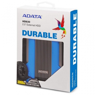 Внешний жесткий диск 2.5" 4TB ADATA (AHD830-4TU31-CBL)