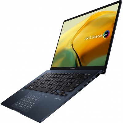 Ноутбук ASUS Zenbook 14 UX3402VA-KM065WS 14&quot; 2.8K OLED, Intel i5-1340P, 16GB, F512GB, UMA, Win11, Голубий