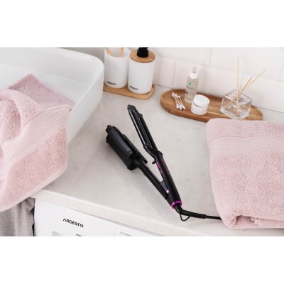Плойка для створення локонів Ardesto Violet Pro, 90Вт, 170-210C, кераміка, чорний