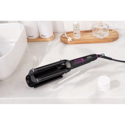 Плойка для створення локонів Ardesto Violet Pro, 90Вт, 170-210C, кераміка, чорний