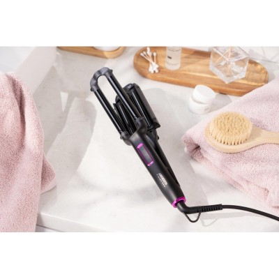 Плойка для створення локонів Ardesto Violet Pro, 90Вт, 170-210C, кераміка, чорний