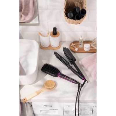 Плойка для створення локонів Ardesto Violet Pro, 90Вт, 170-210C, кераміка, чорний