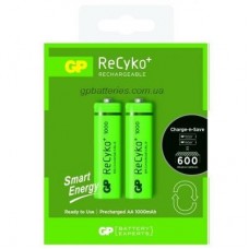 Акумулятор GP AA 100AAHCE-2GB2 ReCyko+ Smart Energy R6 1000 mAh * 2 (NiMn) (100AAHCE / 4891199145421) Акумулятор GP AA 100AAHCE-2GB2 ReCyko+ Smart Energy R6 1000 mAh * 2 (NiMn) (100AAHCE / 4891199145421)