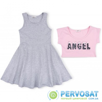 Платье Breeze с топом "ANGEL" (10254-140G-pink)