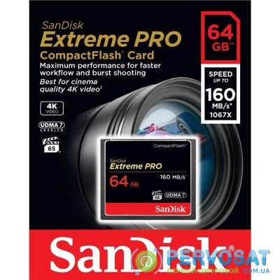SanDisk Extreme PRO CompactFlash[SDCFXPS-064G]