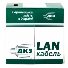 Кабель мережевий ДКЗ UTP 305м, cat.5e, КВП 4*2*0,50 [СU] (19563)