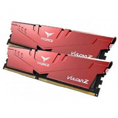 Модуль памяти для компьютера DDR4 16GB (2x8GB) 3200 MHz T-Force Vulcan Z Red Team (TLZRD416G3200HC16CDC01)