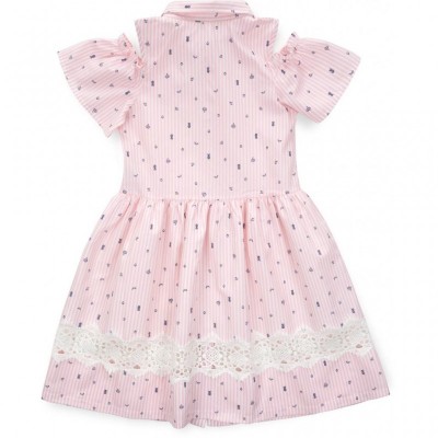 Плаття Bushra з мереживом (201001-128G-peach)