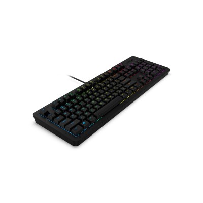 Клавіатура мембранна Lenovo Legion K300 104key, USB-A, EN/UKR, RGB, чорний