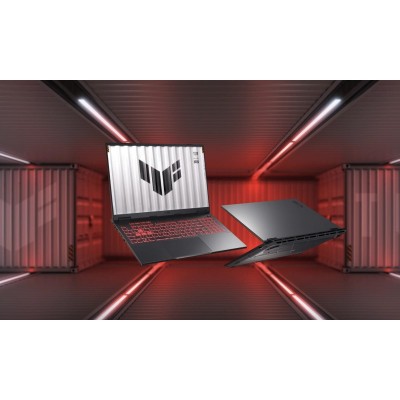Ноутбук ASUS TUF Gaming A16 FA608WI-QT045 16" 2.5K IPS, AMD AI 9 HX 370, 32GB, F1TB, NVD4070-8, NoOS, Сірий