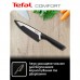 Набір ножів Tefal Comfort, 5предметів, нержавіюча сталь, пластик, чорний