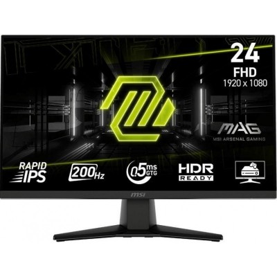 Монітор MSI 23.8" MAG 242F HDMI, DP, Audio, IPS, 200Hz, 0.5ms, sRGB 115%, FreeSync
