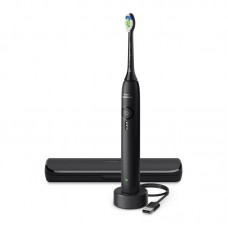 Щітка зубна електр. Philips, Sonicare 3100 series, насадок-1, дорожній футляр, чорний