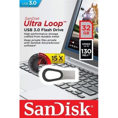 USB флеш накопитель SANDISK 32GB Ultra Loop USB 3.0 (SDCZ93-032G-G46)