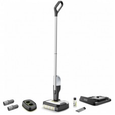 Підлогомийна машина Karcher безпровідна FC 2-4 Battery Set + Batt+DUO Charger, вода -0.2л, автон. робота до 20 хв, вага-4.3кг, чорно білий Підлогомийна машина Karcher безпровідна FC 2-4 Battery Set + Batt+DUO Charger, вода -0.2л, автон. робота до 20 хв, вага-4.3кг, чорно білий