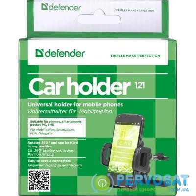 Универсальный автодержатель Defender Car holder 121 for mobile devices (29121)