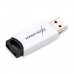 USB флеш накопитель eXceleram 8GB H2 Series White/Black USB 2.0 (EXU2H2W08)